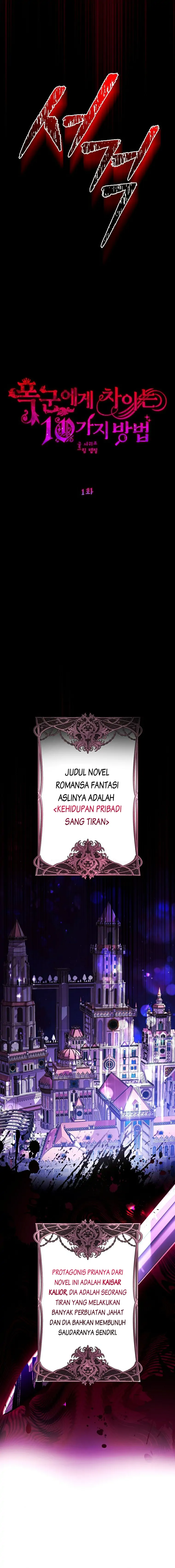 10 CARA UNTUK DIBUANG OLEH SANG TIRAN Chapter 1 page 3