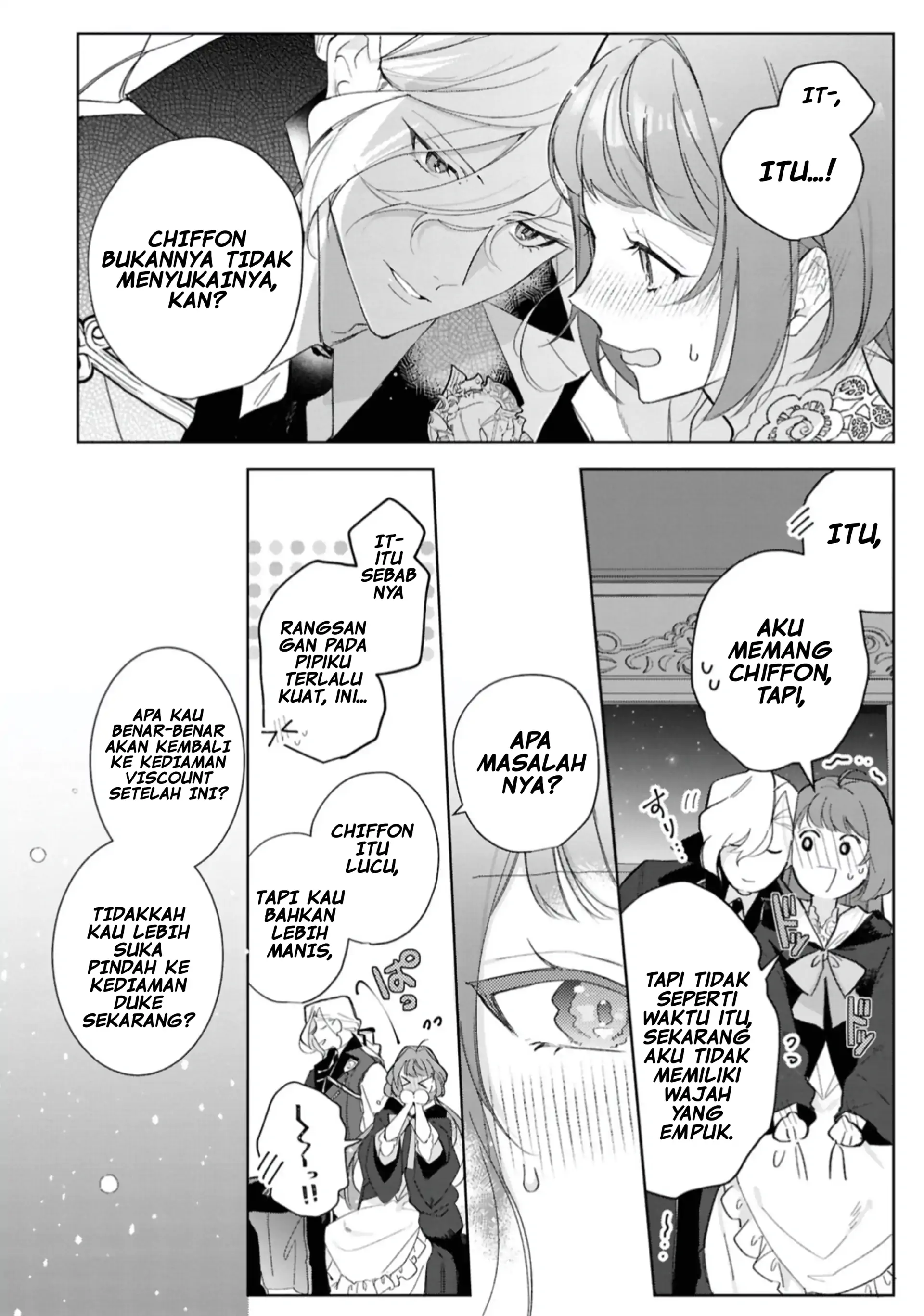 A Timid Lady was Turned into an Ugly Cat, but on the Verge of Fainting is Picked up by the Most Fearsome Military Duke Chapter 14 page 17