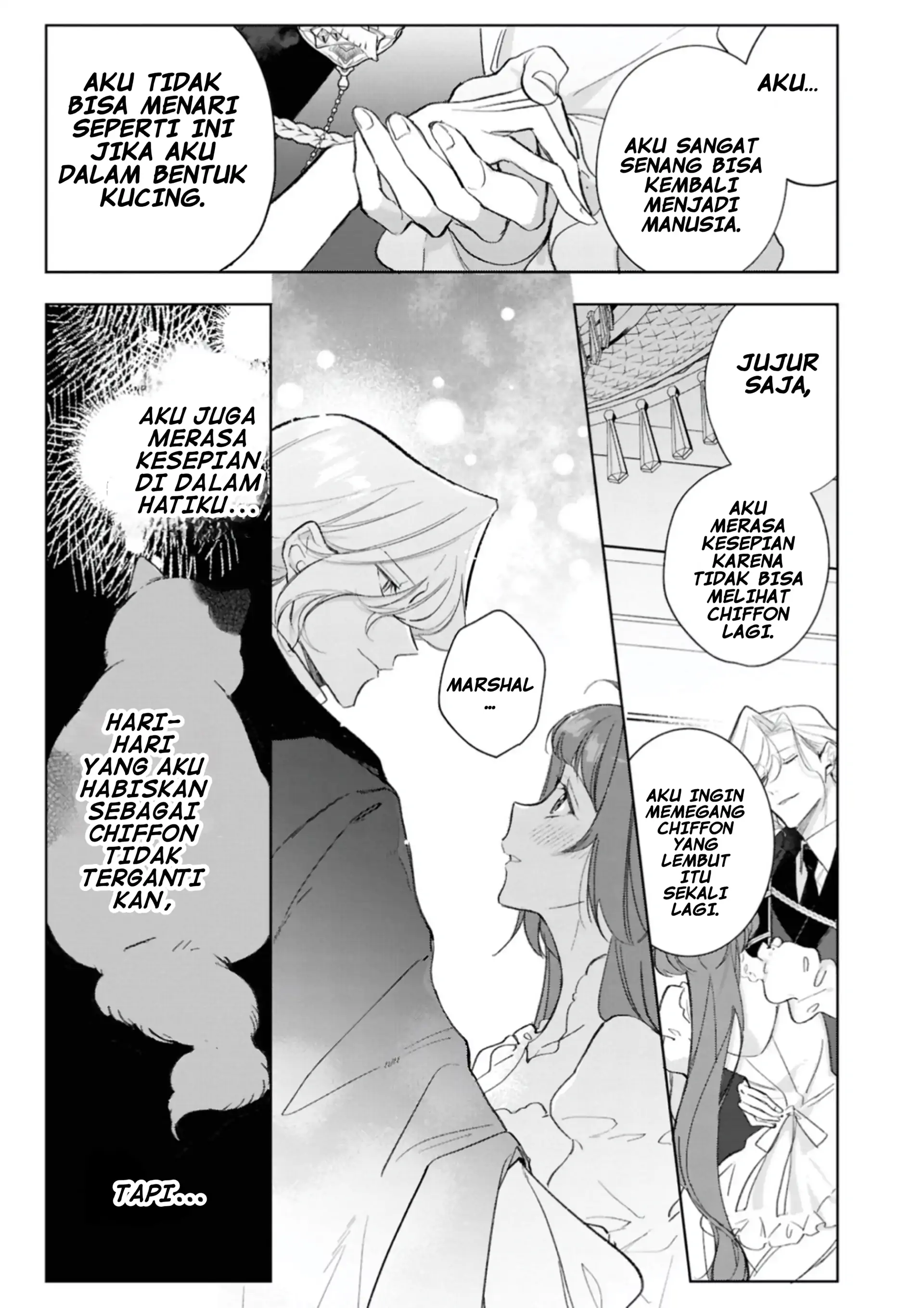 A Timid Lady was Turned into an Ugly Cat, but on the Verge of Fainting is Picked up by the Most Fearsome Military Duke Chapter 14 page 6