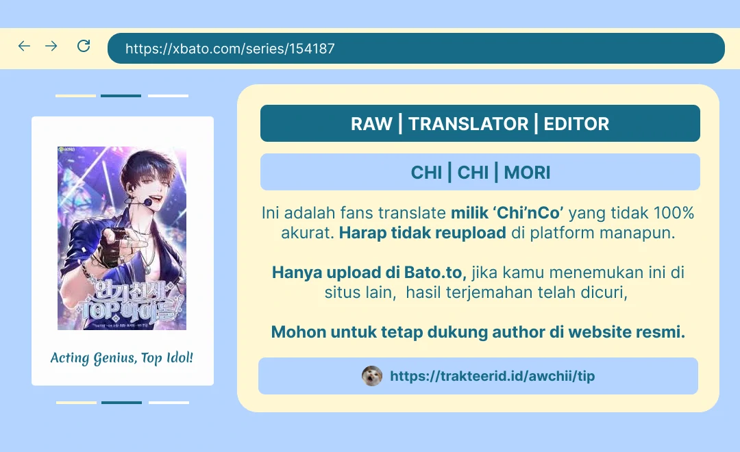 Acting Genius, Top Idol! Chapter 64 page 0