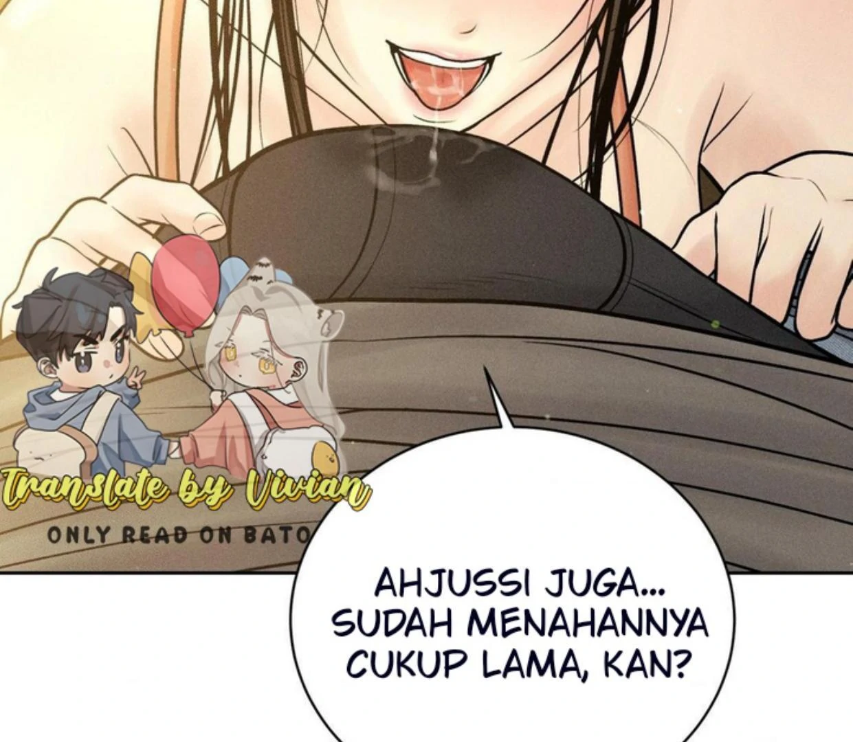 Ahjussi, Aku akan bayar ongkosnya Chapter 14 page 106