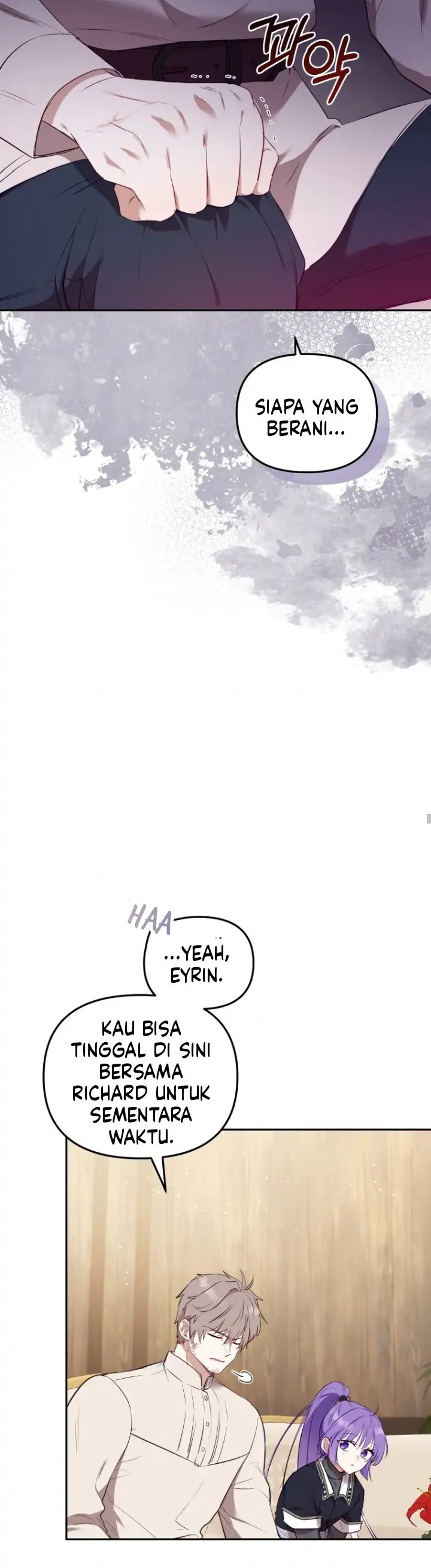 Aku Dibesarkan Oleh Penjahat Chapter 18 page 17