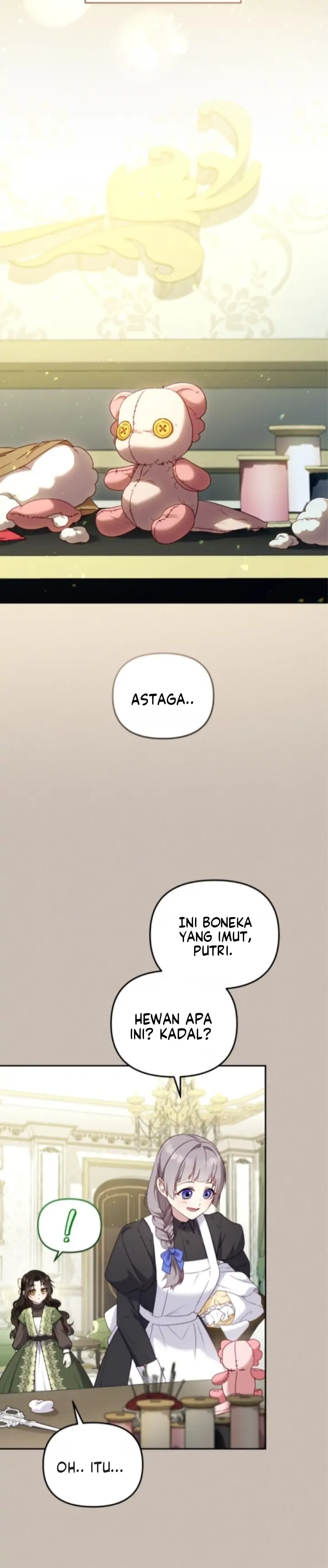 Aku Dibesarkan Oleh Penjahat Chapter 47 page 12
