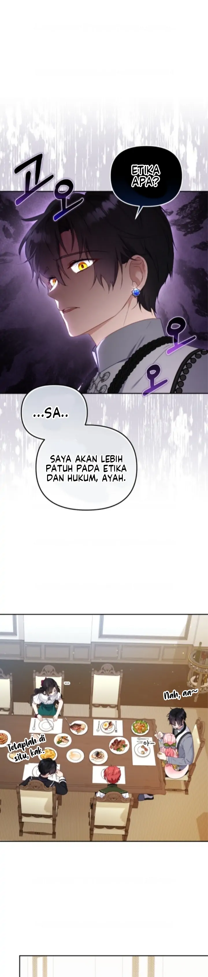 Aku Dibesarkan Oleh Penjahat Chapter 47 page 28