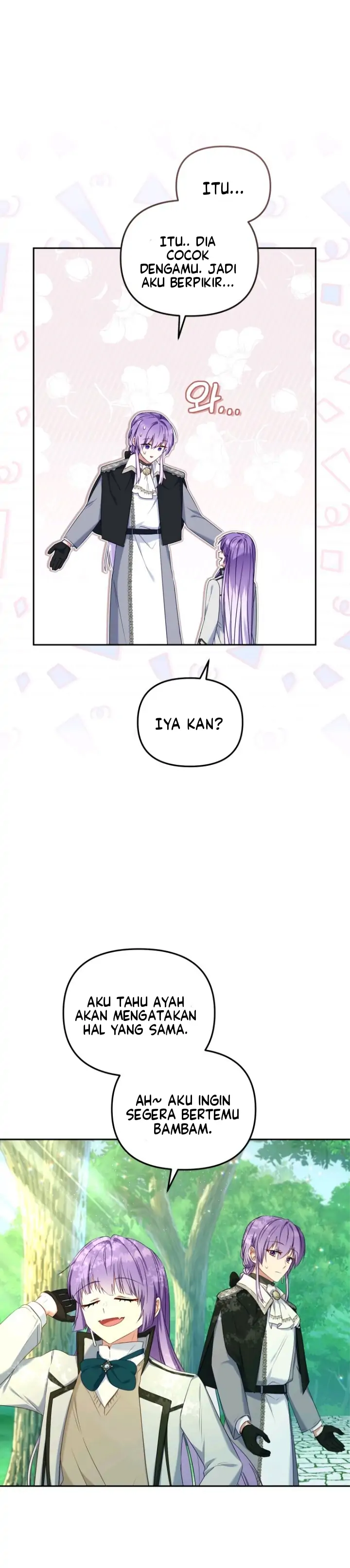 Aku Dibesarkan Oleh Penjahat Chapter 48 page 15