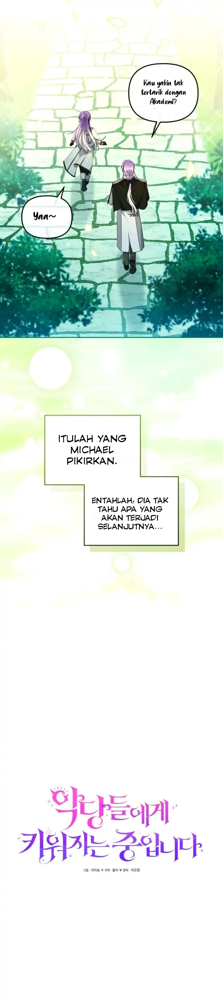 Aku Dibesarkan Oleh Penjahat Chapter 48 page 18
