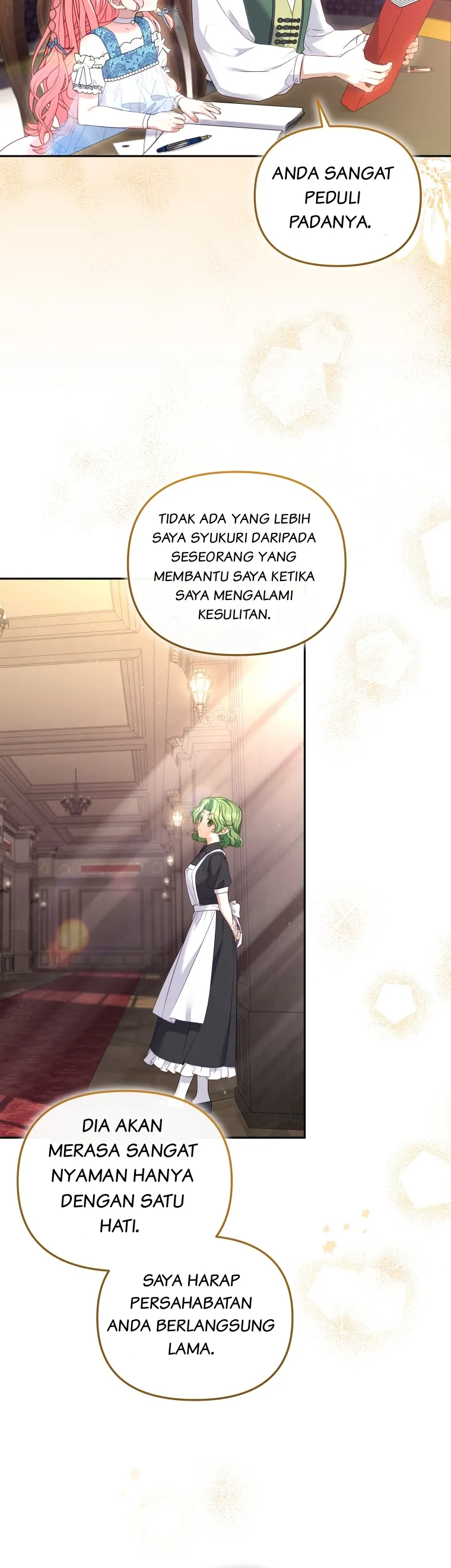 Aku Dibesarkan Oleh Penjahat Chapter 60 page 14