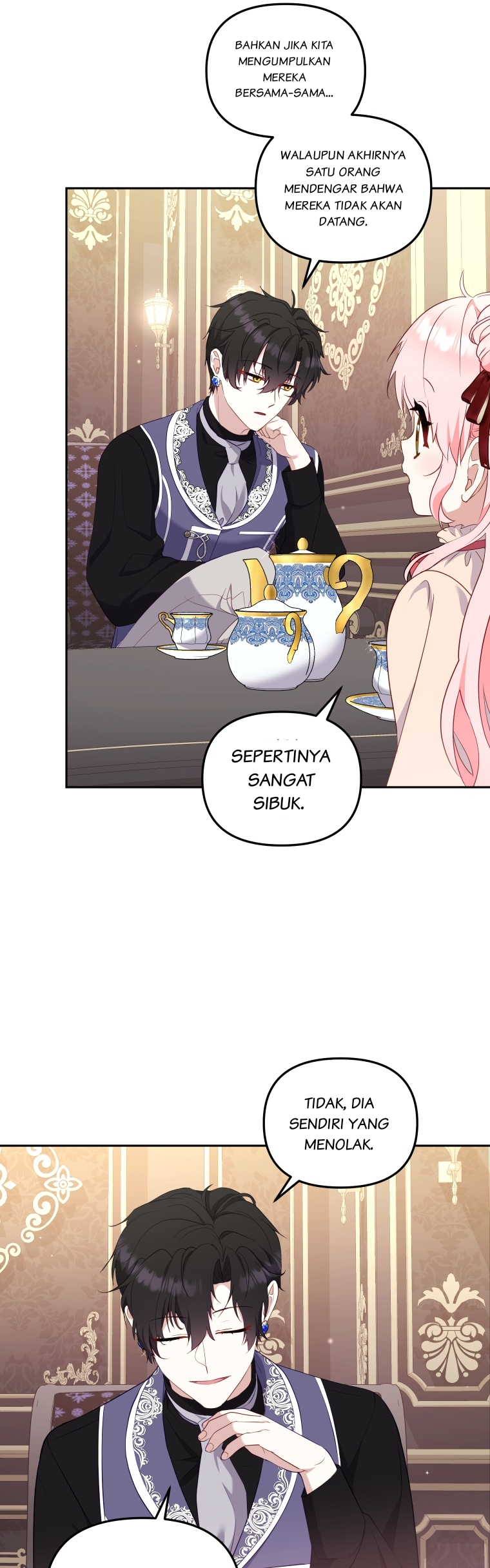 Aku Dibesarkan Oleh Penjahat Chapter 68 page 12
