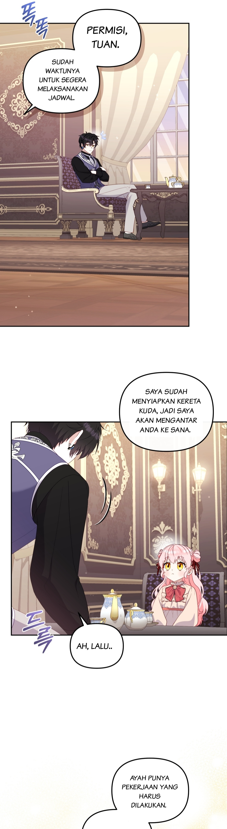 Aku Dibesarkan Oleh Penjahat Chapter 68 page 14