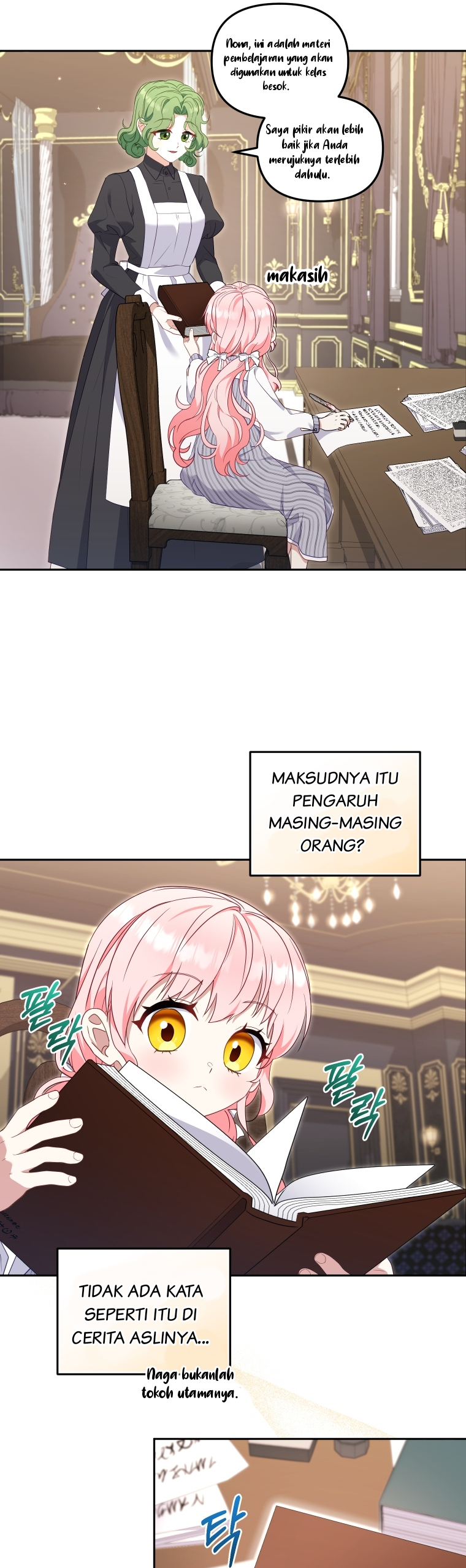 Aku Dibesarkan Oleh Penjahat Chapter 68 page 20