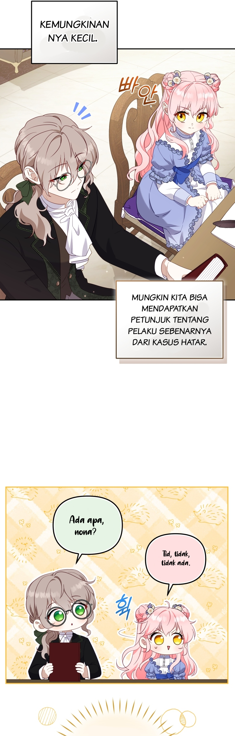 Aku Dibesarkan Oleh Penjahat Chapter 68 page 32