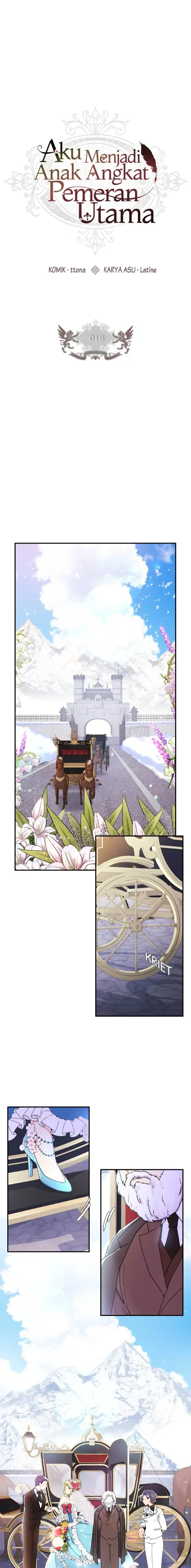 Aku Menjadi Anak Angkat Pemeran Utama Chapter 18 page 0