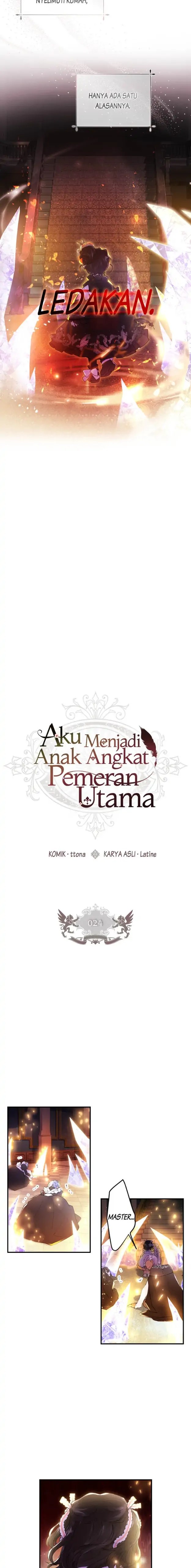 Aku Menjadi Anak Angkat Pemeran Utama Chapter 24 page 6