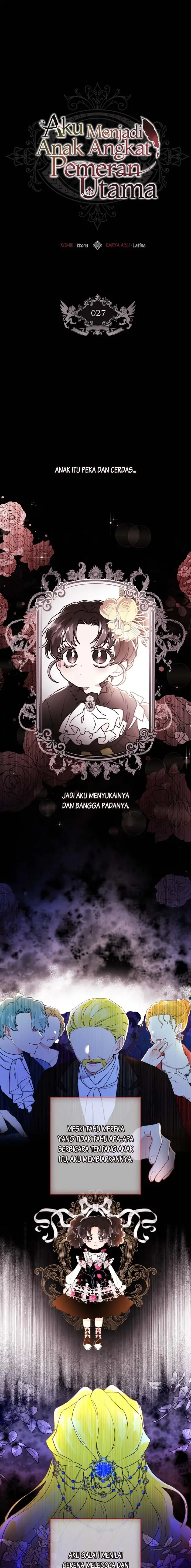 Aku Menjadi Anak Angkat Pemeran Utama Chapter 27 page 0