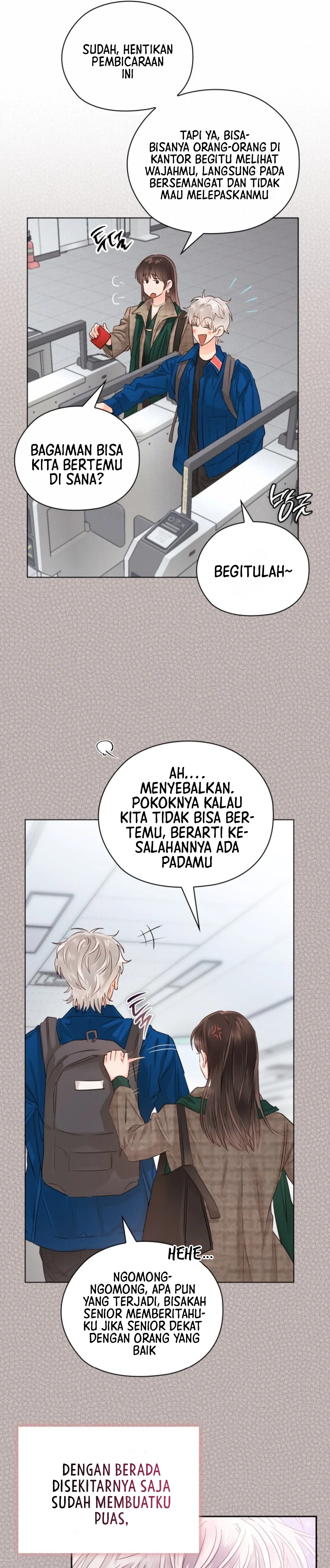 Be Quiet and Don’t Even Smile in the Office Chapter 36 page 20