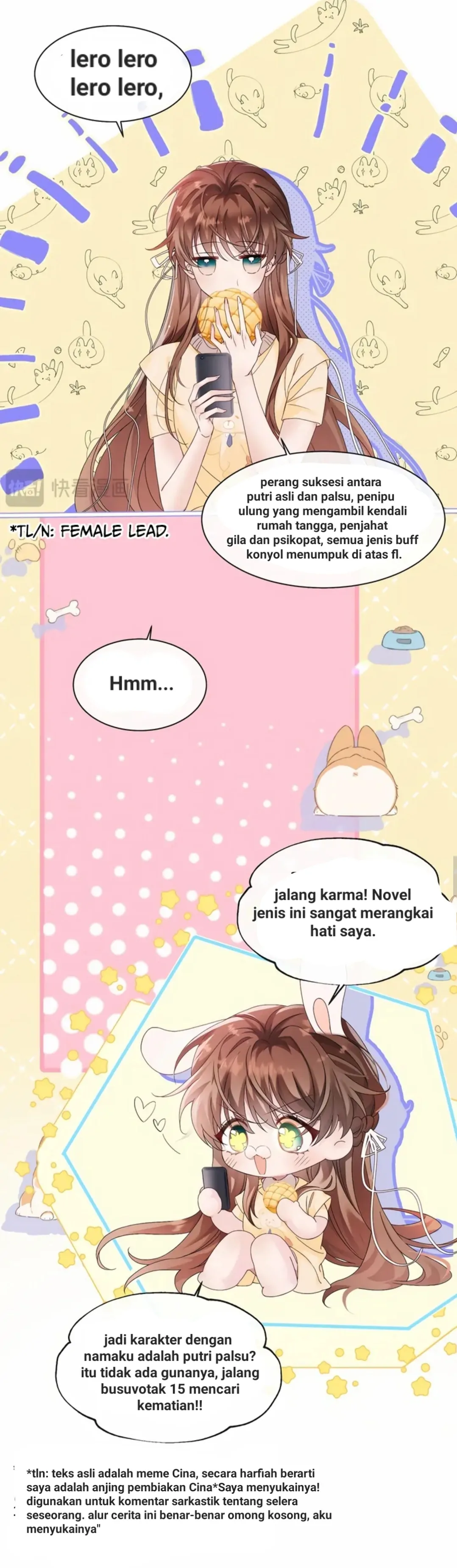 Bertransmigrasi sebagai Adik Perempuan Seorang Tokoh Besar dengan Banyak Identitas Chapter 1 page 4