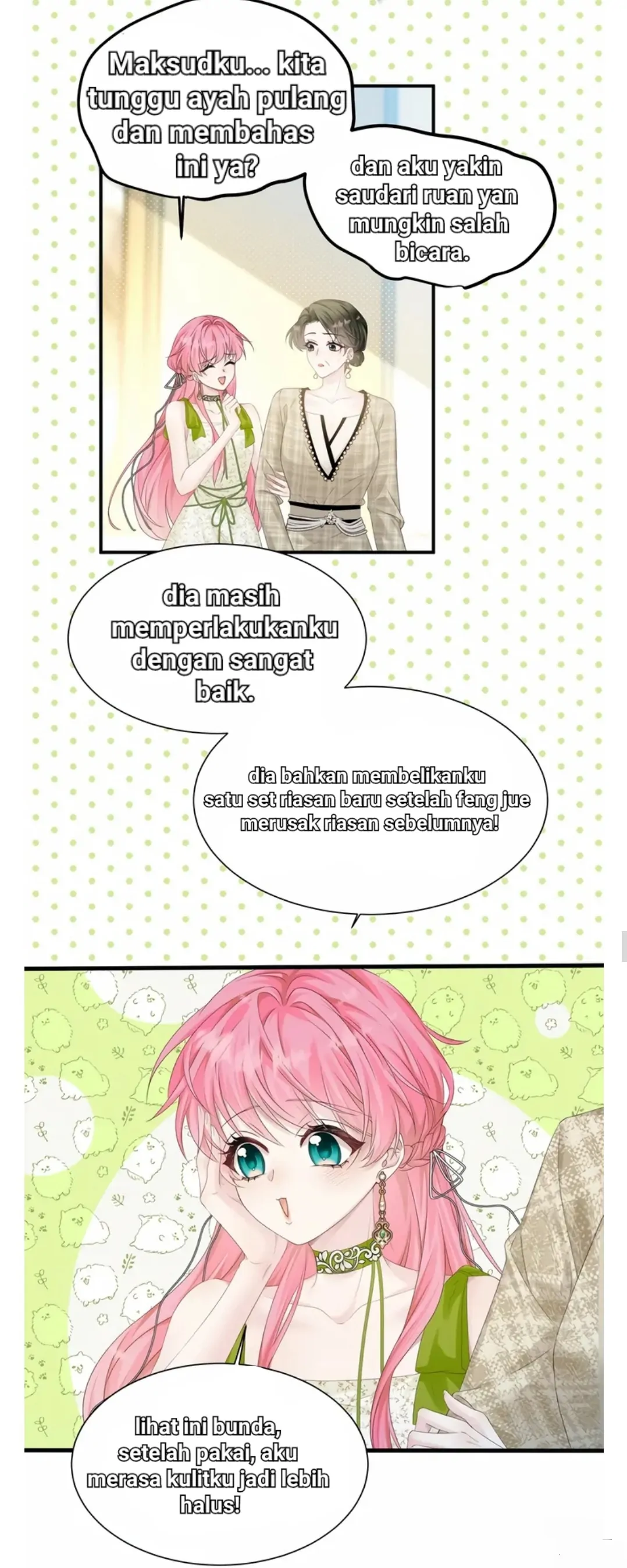 Bertransmigrasi sebagai Adik Perempuan Seorang Tokoh Besar dengan Banyak Identitas Chapter 5 page 16