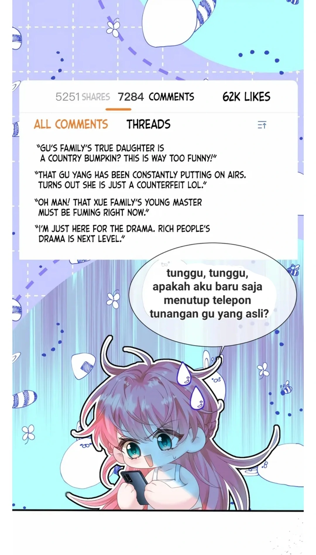 Bertransmigrasi sebagai Adik Perempuan Seorang Tokoh Besar dengan Banyak Identitas Chapter 5 page 3