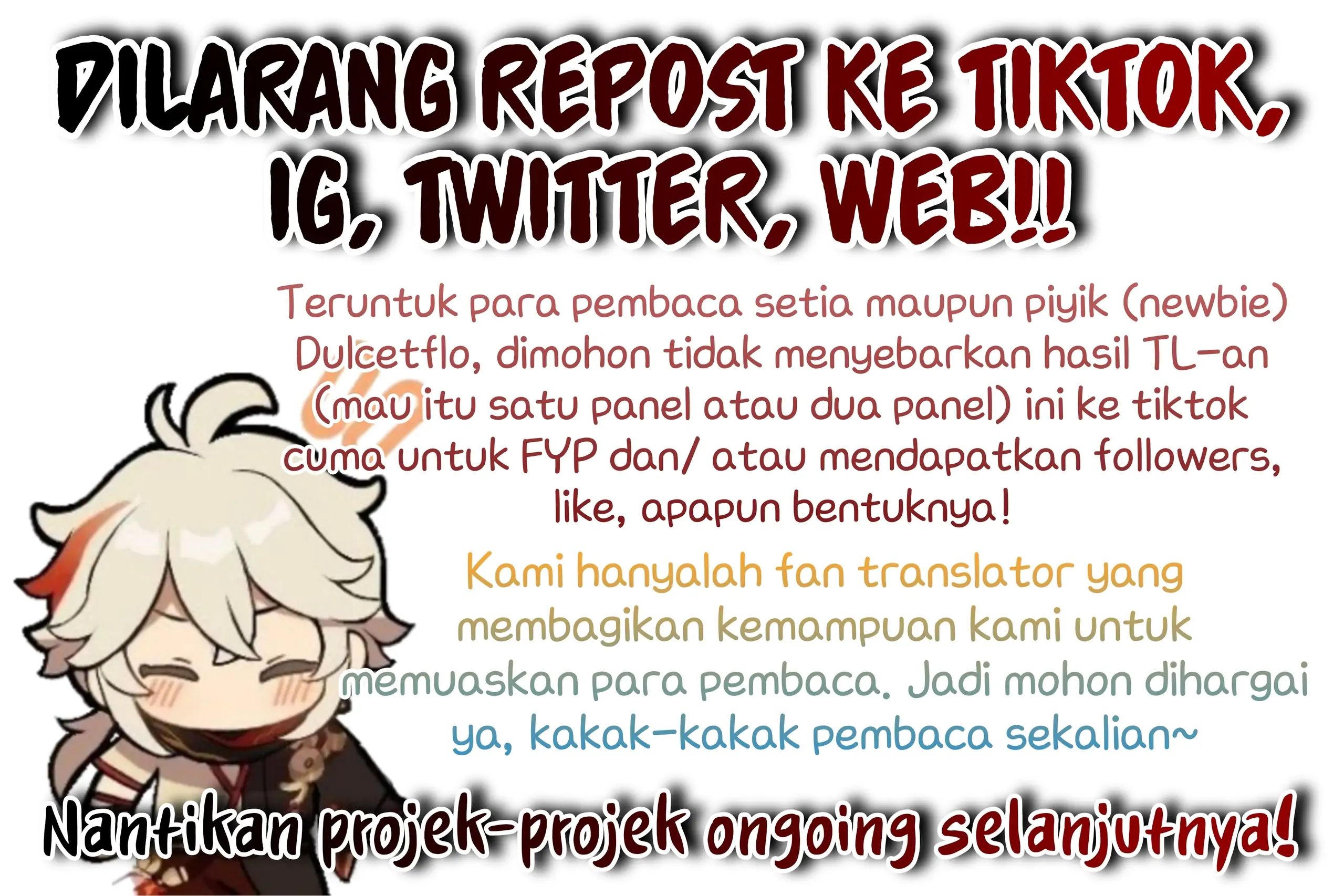 Demi Kesayanganku yang Ditinggalkan Chapter 44 page 1