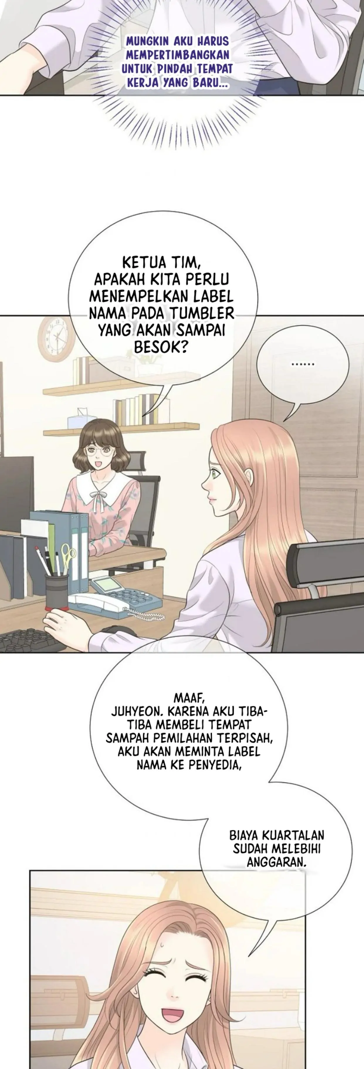 I Became a Fake Family With My Boss Chapter 9 page 21