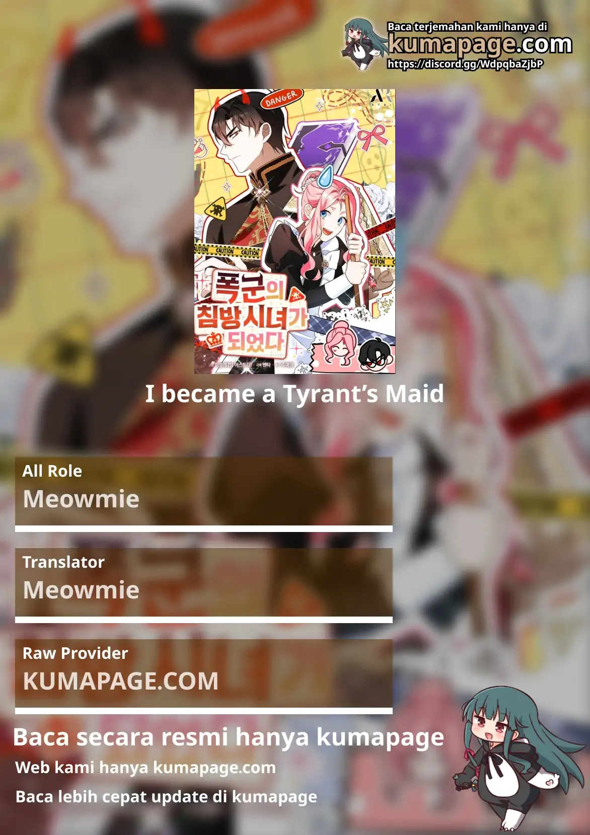 I Became a Tyrant’s Maid ~Meowmie~ Chapter 46 page 0