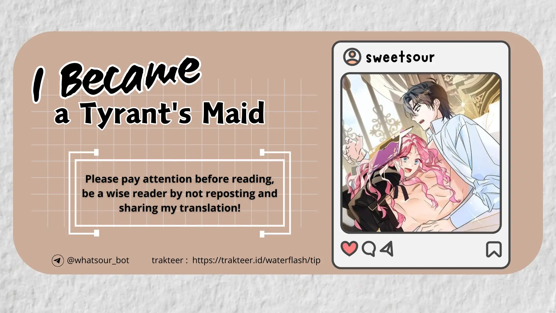 I Became a Tyrant’s Maid ~Meowmie~ Chapter 60 page 0