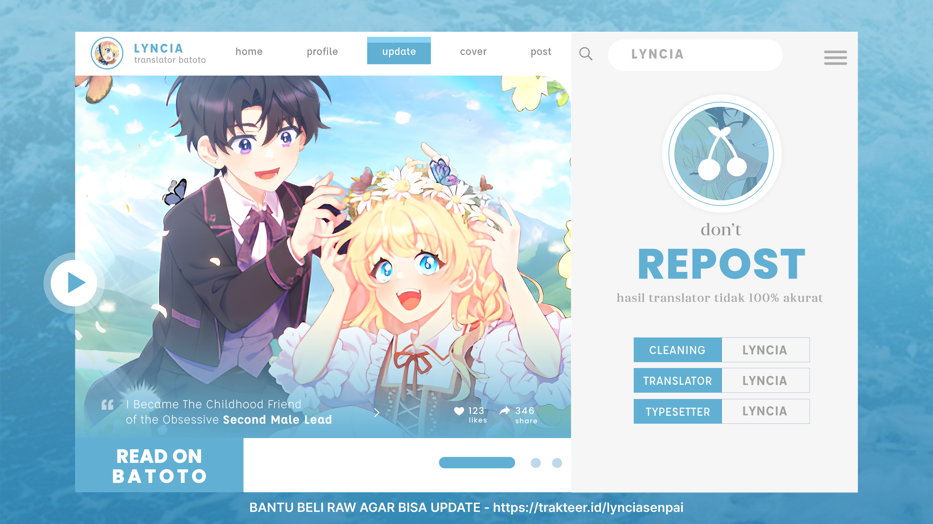I Became The Childhood Friend of the Obsessive Second Male Lead Chapter 10 page 0