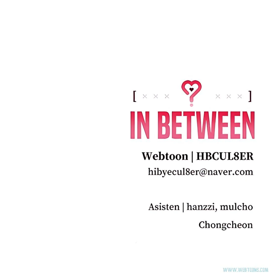 In Between Chapter 41 page 107