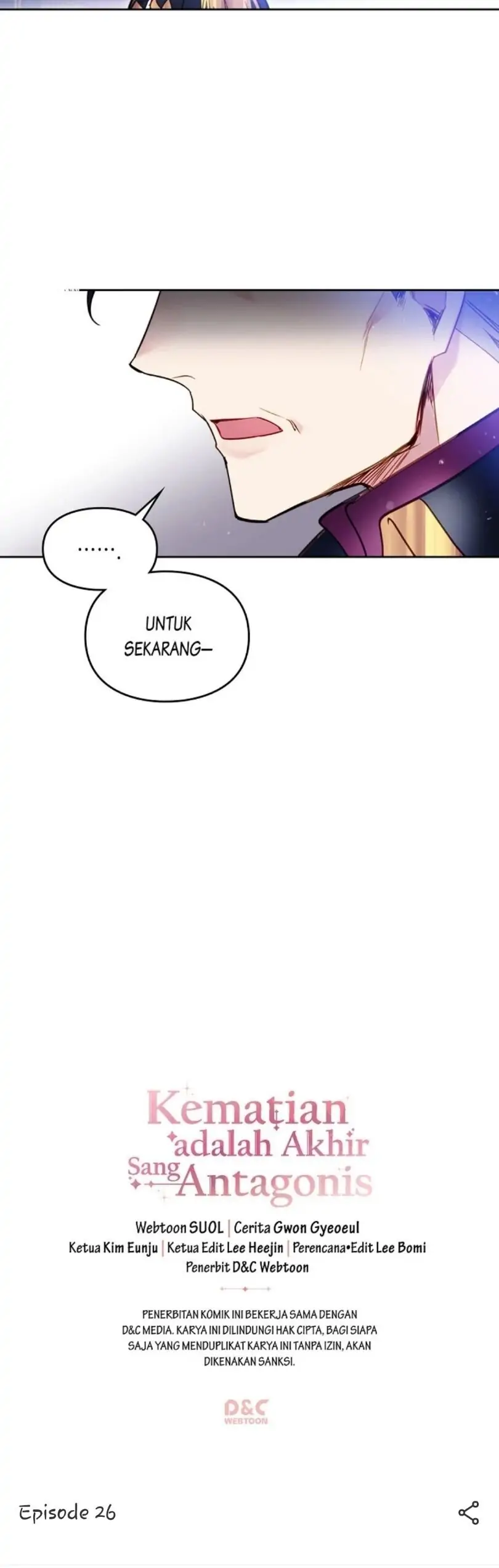 Kematian adalah Akhir Sang Antagonis Chapter 26 page 15