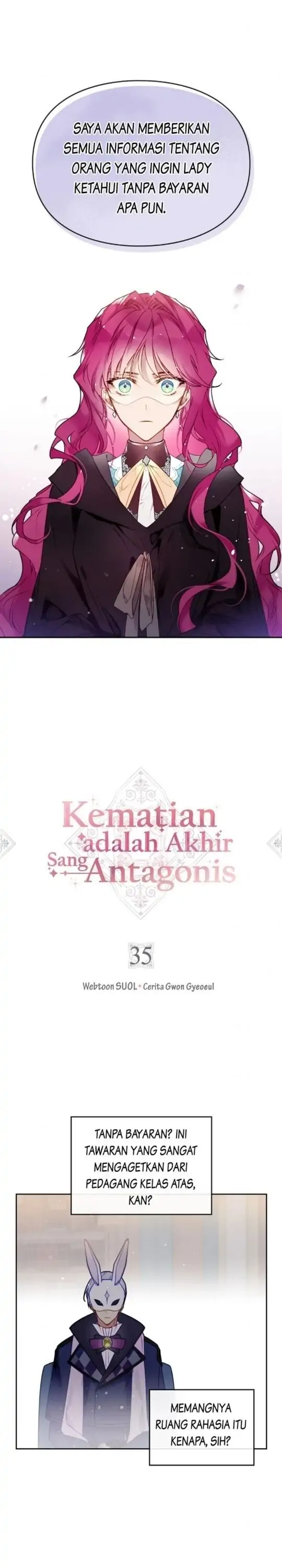 Kematian adalah Akhir Sang Antagonis Chapter 35 page 0