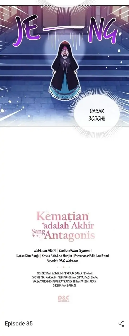 Kematian adalah Akhir Sang Antagonis Chapter 35 page 19