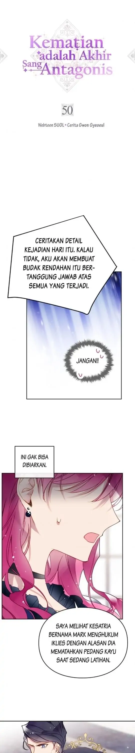 Kematian adalah Akhir Sang Antagonis Chapter 50 page 0