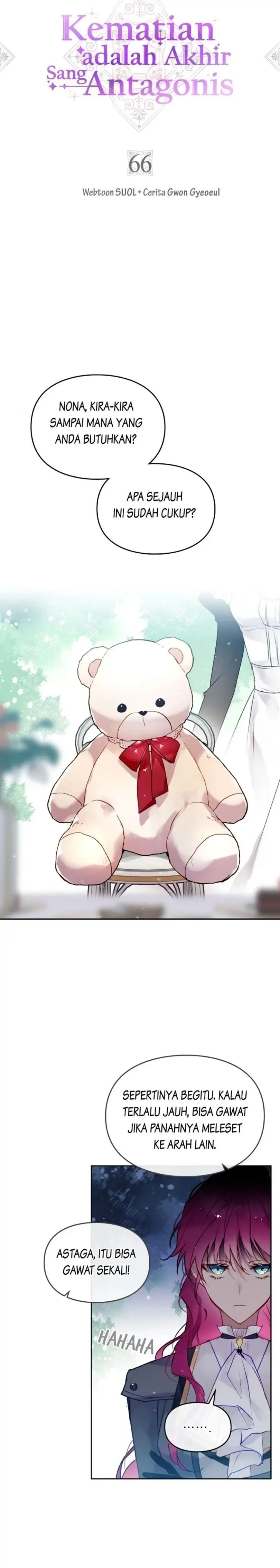 Kematian adalah Akhir Sang Antagonis Chapter 66 page 2