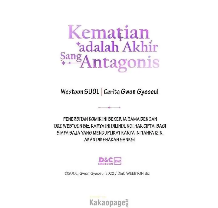 Kematian adalah Akhir Sang Antagonis Chapter 76 page 74