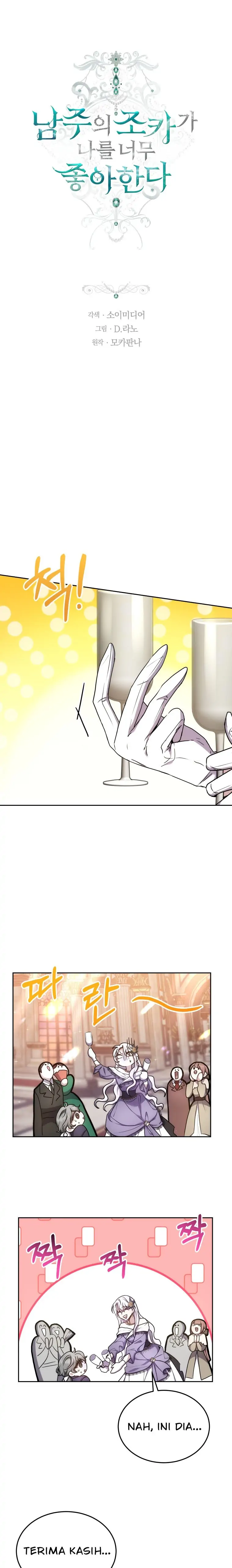 Keponakan Male Lead Suka Banget Padaku [Dreamylatte Scans] Chapter 12 page 1