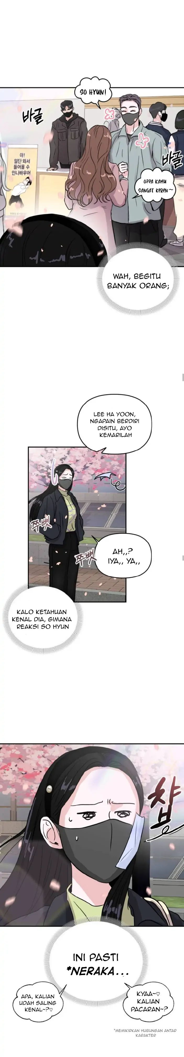 Kisah Romansa Kampus {cont Cabelita x Arynsbee} Chapter 4 page 1