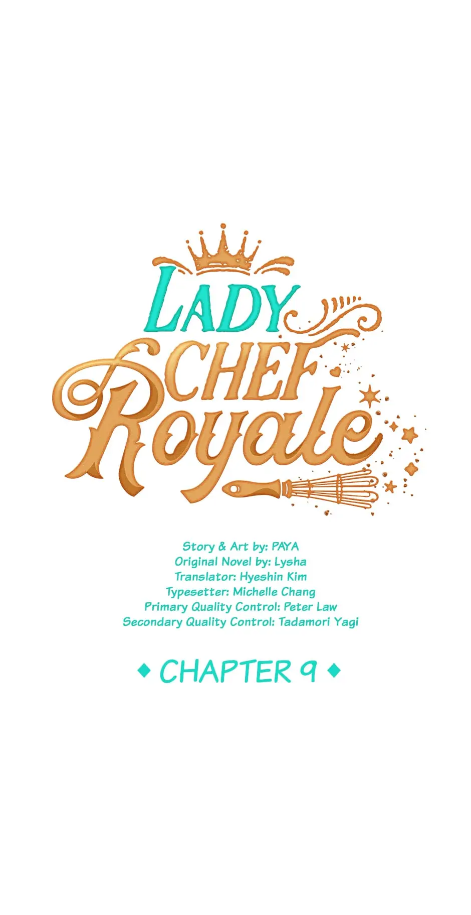 Lady Chef Royale Chapter 9 page 0