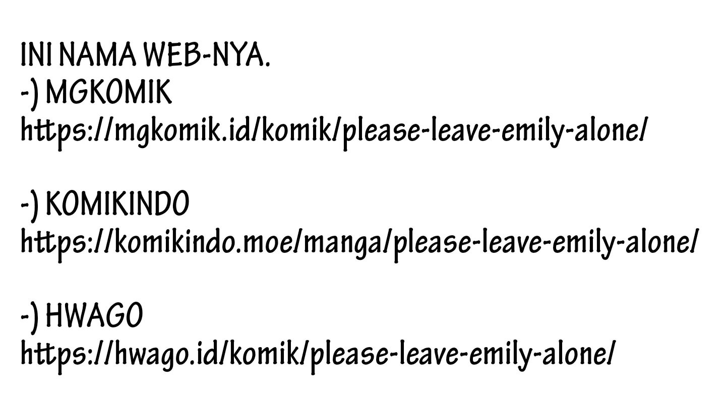 Please Leave Emily Alone Chapter 33649 page 4