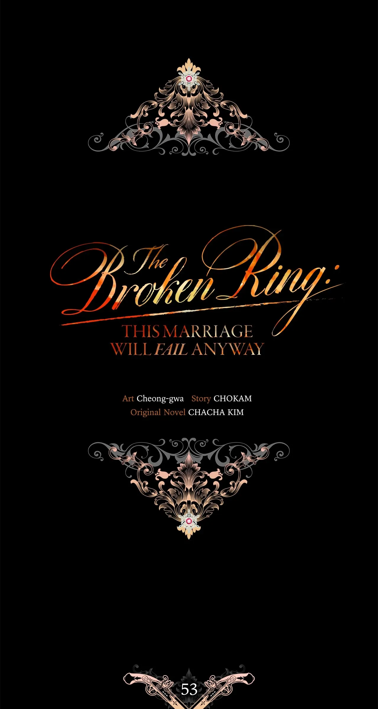 The Broken Ring : This Marriage Will Fail Anyway Chapter 53 page 38
