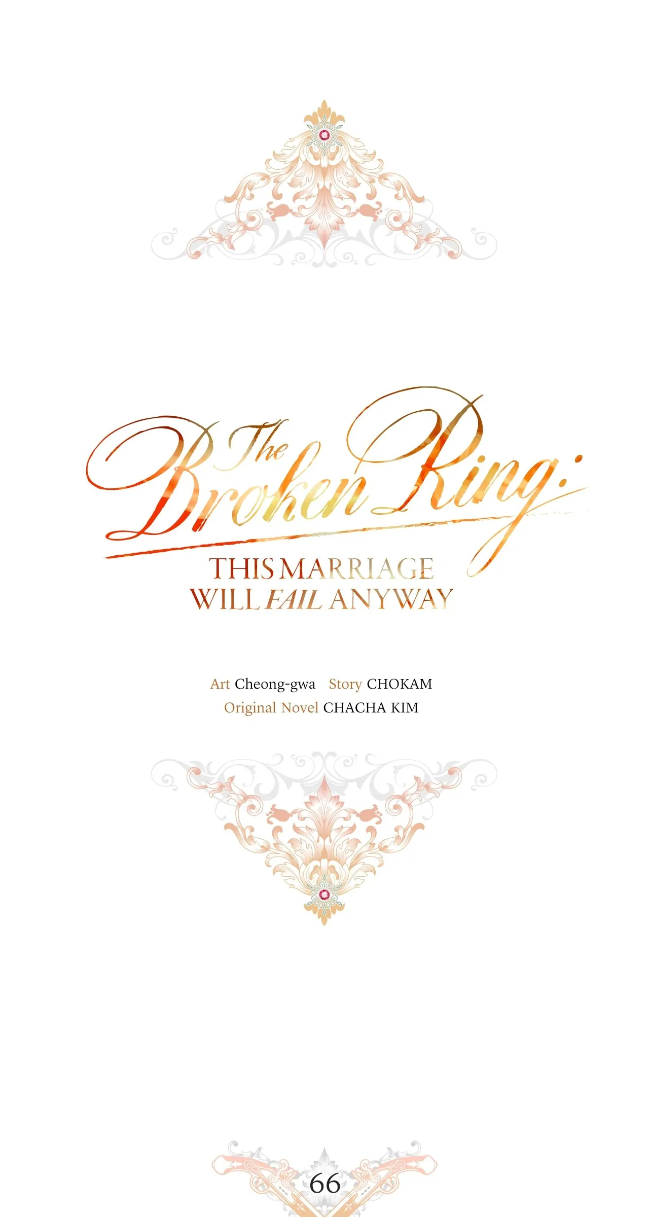 The Broken Ring : This Marriage Will Fail Anyway Chapter 66 page 36