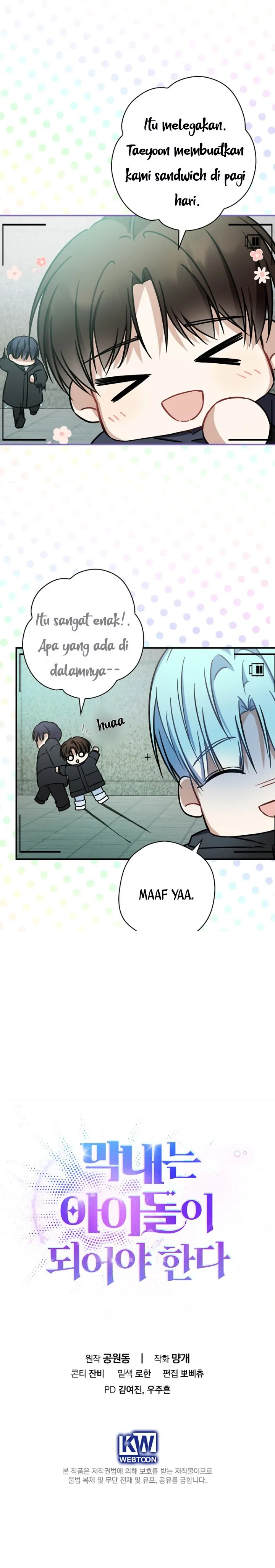 The Maknae Has to Be an Idol Chapter 17 page 22