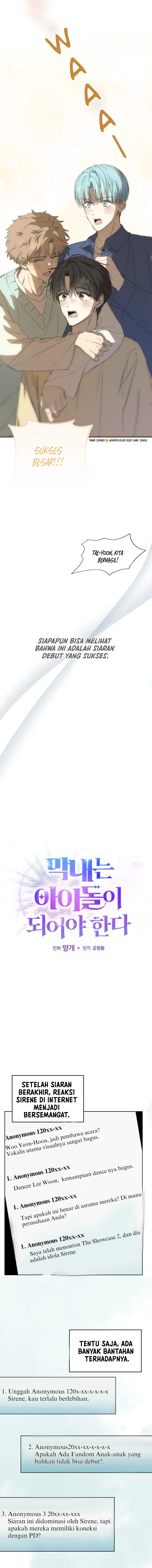 The Maknae Has to Be an Idol Chapter 33 page 6