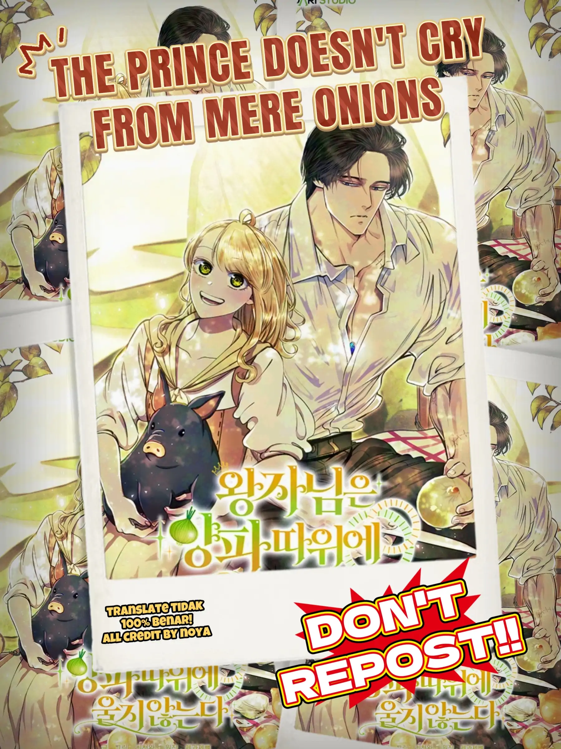 The Prince Doesn’t Cry From Mere Onions Chapter 1 page 0