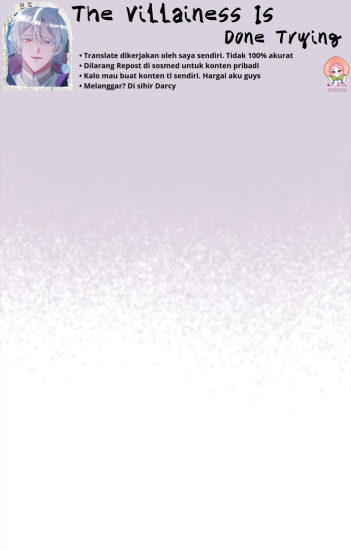 THE VILLAINESS IS DONE TRYING Chapter 21 page 0