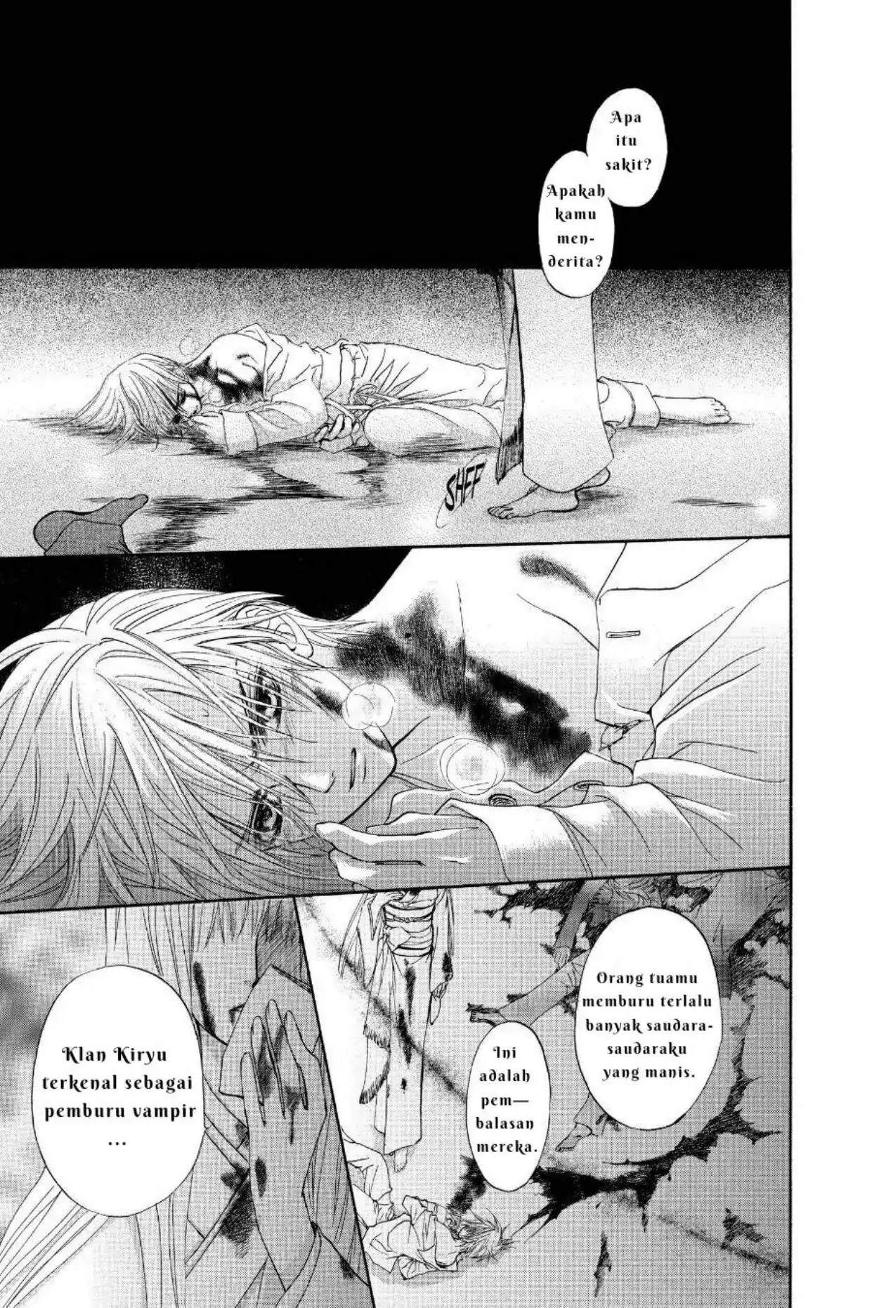 Vampire Knight Chapter 2 page 35